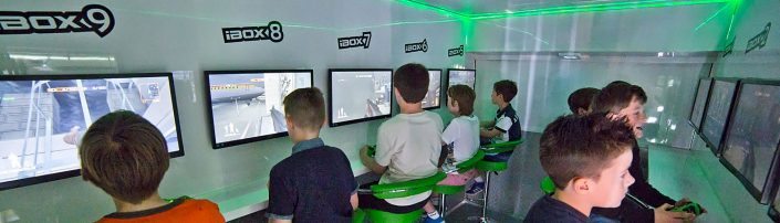 burnley video game party bus